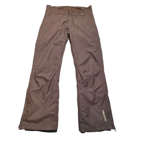 MARMOT Brown Women’s small Snow Pants Snowboarding Performance - Picture 8 of 13